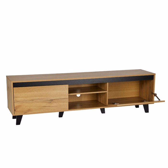 Liberta - Maison ARABICA TV Stand Sonoma/Mavro 170x38x49cm 05-0746