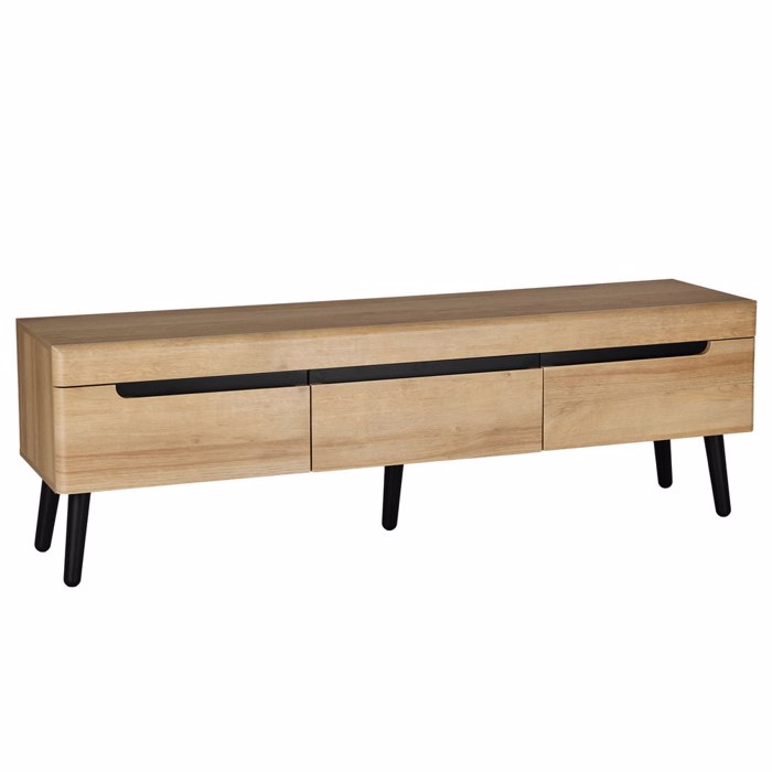 Liberta - Maison GRIF TV Stand Fusiko/Mavro 160x40x50cm 05-0752