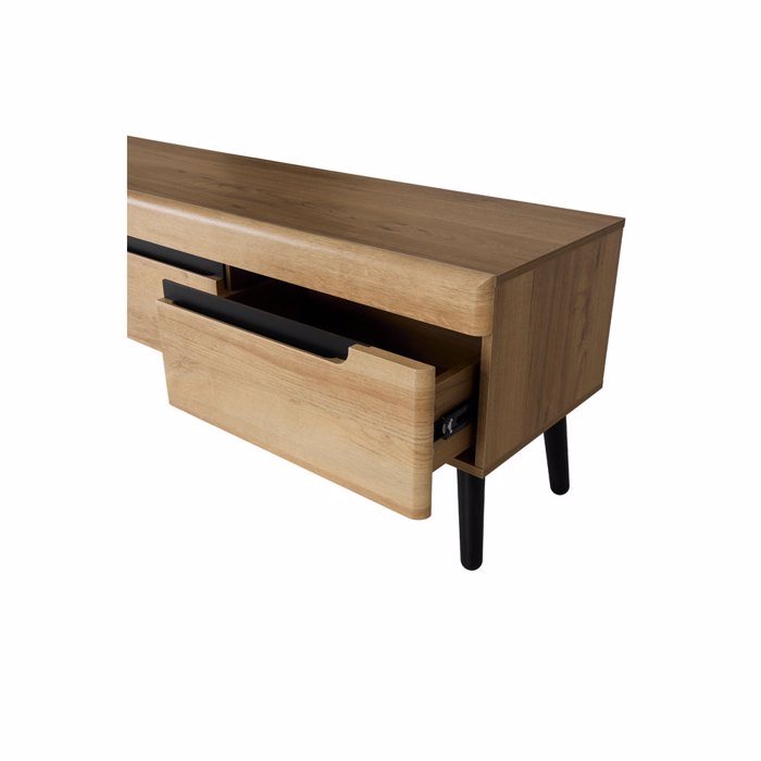 Liberta - Maison GRIF TV Stand Fusiko/Mavro 160x40x50cm 05-0752