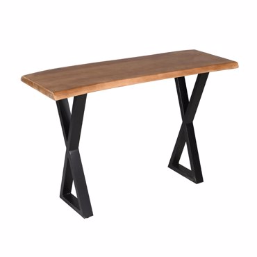 Liberta - Maison MINGLE Κονσόλα Καρυδί/Μαύρη 120x40x76cm 05-0764