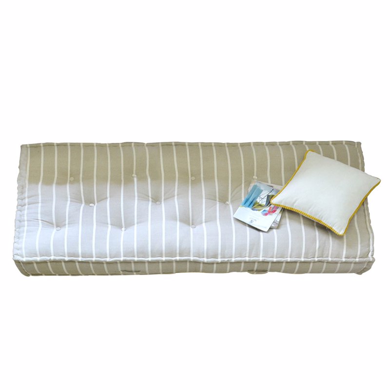 Μικροέπιπλα agiovlasitishome - ΣΗΜΑΝΤΙΚΟ: Σε περίπτωση διαφοράς τιμής από το κατάστημα ισχύει παντα και μόνο η τιμή του καταστήματος Liberta - Maison MAROCAIN Στρώμα Beige/Λευκό 90x200x20c