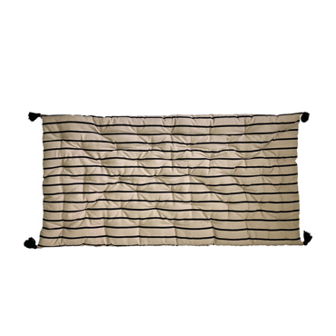 Liberta - Maison SOFT Μαξιλάρα Beige/Γκρι Σκούρο 160x80x10cm 09-1285