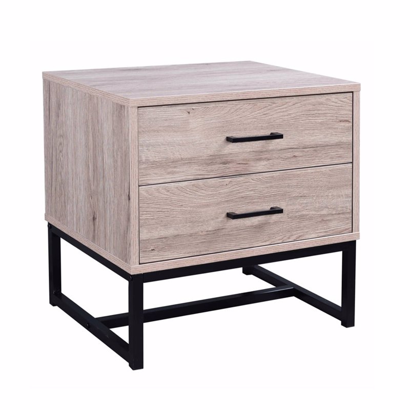 Έπιπλα Κρεβατοκάμαρας Agiovlasitishome - ΣΗΜΑΝΤΙΚΟ: Σε περίπτωση διαφοράς τιμής από το κατάστημα ισχύει παντα και μόνο η τιμή του καταστήματος Liberta - Maison NATURE Κομοδίνο Oak 50x40x50cm 09-1460