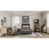 Liberta - Maison NUMBER Komodino Sonoma/Lefko/Ggri me 2 Surtaria 40x30x48cm 09-1472
