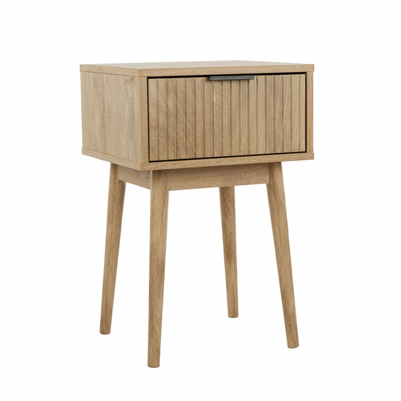 Έπιπλα Κρεβατοκάμαρας Agiovlasitishome - ΣΗΜΑΝΤΙΚΟ: Σε περίπτωση διαφοράς τιμής από το κατάστημα ισχύει παντα και μόνο η τιμή του καταστήματος Liberta - Maison CANAL Κομοδίνο Φυσικό με 1 Συρτάρι 39.