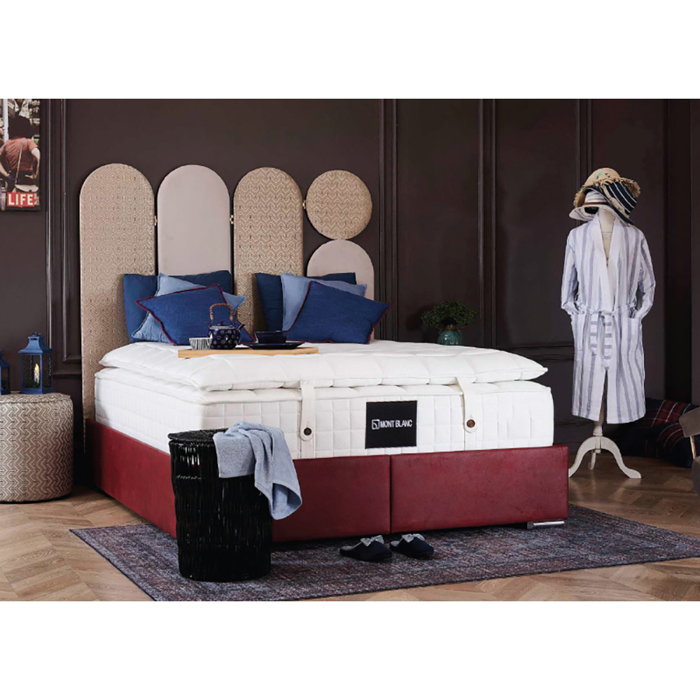 Liberta - Maison MONT BLANC Στρώμα Λευκό 160x200x38cm 09-1734 Liberta - Maison MONT BLANC Stroma Lefko 160x200x38cm 09-1734