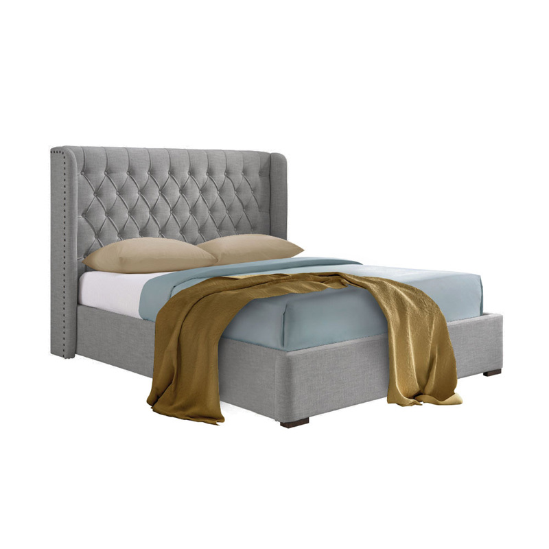 Liberta - Maison DUCHESS Κρεβάτι Stone Γκρι 220.5x181x1