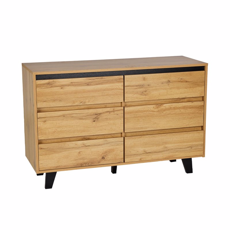 Έπιπλα σαλονιού agiovlasitishome - ΣΗΜΑΝΤΙΚΟ: Σε περίπτωση διαφοράς τιμής από το κατάστημα ισχύει παντα και μόνο η τιμή του καταστήματος Liberta - Maison ARABICA Κομότα Sonoma/Μαύρο 110x40x73c