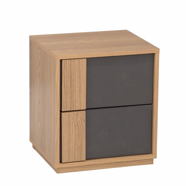 Liberta - Maison JENGA Κομοδίνο Sonoma/Γκρι 40x35x45cm 09-1986