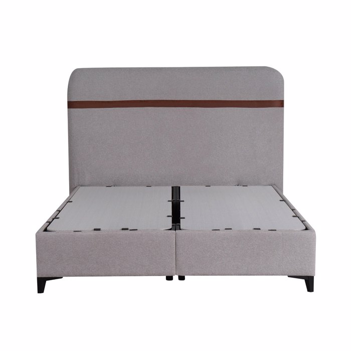 Liberta - Maison LINEA Κρεβάτι με Αποθηκευτικό Χώρο Beige 07-957/Καφέ 27-902 208x167x130cm (για Στρώμα 160x200cm) 09-2015 Liberta - Maison LINEA Krebati me Apothikeftiko Xoro Beige 07-957/Kafe 27-902 208x167x130cm (ga Stroma 160x200cm) 09-2015