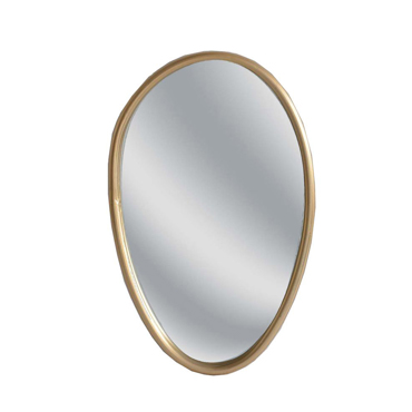 Liberta - Maison STONE GOLD Καθρέπτης Τοίχου Χρυσός Ματ 26x2.5x40.6cm 11-0177