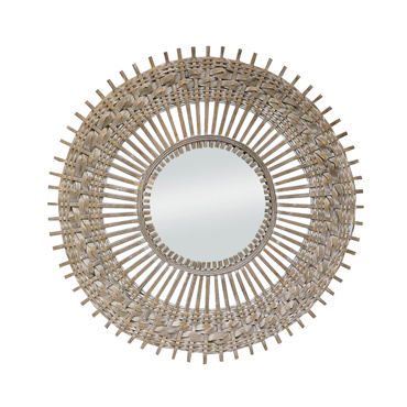 Liberta - Maison EXOTIC Καθρέπτης Τοίχου Φυσικός Φ70x2.5cm 11-0302