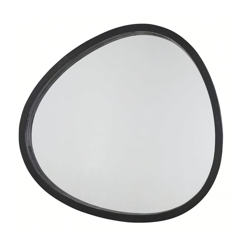 Liberta - Maison - ΣΗΜΑΝΤΙΚΟ: Σε περίπτωση διαφοράς τιμής από το κατάστημα ισχύει παντα και μόνο η τιμή του καταστήματος Liberta - Maison AENAOS 50 BLACK Καθρέπτης Μαύρος 50x55