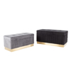 Liberta - Maison ICTUS Set ton 2 Skampo Mavro/Ggri 90x42x44cm 16-0500
