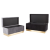 Liberta - Maison ICTUS Set ton 2 Skampo Mavro/Ggri 90x42x44cm 16-0500