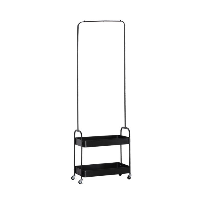 Liberta - Maison ARMARIO Ντουλάπα Μαύρη 56x31x152cm 18-0009 Liberta - Maison ARMARIO Ntoulapa Mavri 56x31x152cm 18-0009