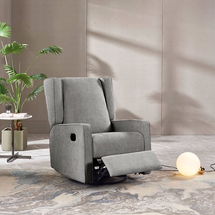 Liberta - Maison CLASSICO Poluthrona Recliner Ggri Skouro 75x95x102cm 20-0057
