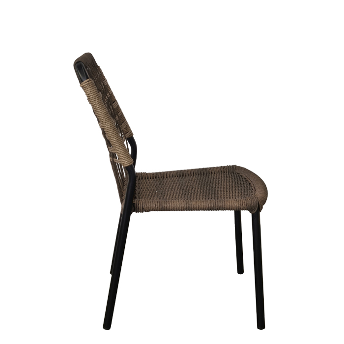 Liberta - Maison PANAMA Καρέκλα Καφέ Φυσική 45x58x83cm 22-0049 Liberta - Maison PANAMA Karekla Kafe Fusiki 45x58x83cm 22-0049
