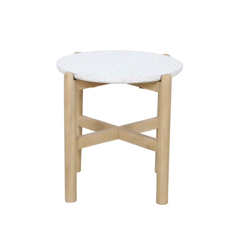 Liberta - Maison TERRAZZO Coffee Table Terrazzo Φ50x47cm 22-0055