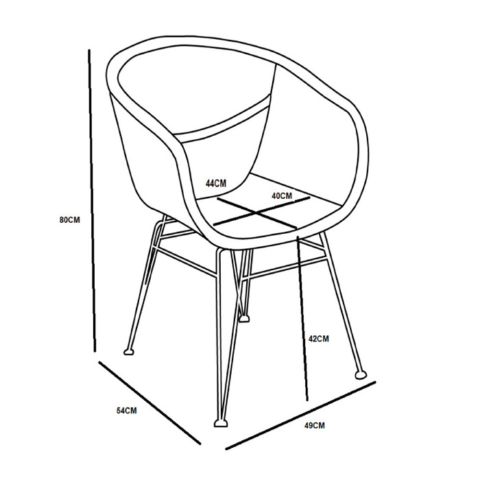Liberta - Maison HAVANA Karekla Fusiki 59x64x80cm 22-0079
