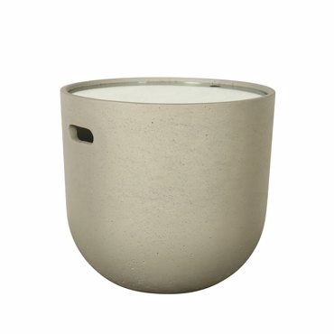 Liberta - Maison CAP Coffee Table Cement Ανοιχτό Φ49x45cm 22-0102