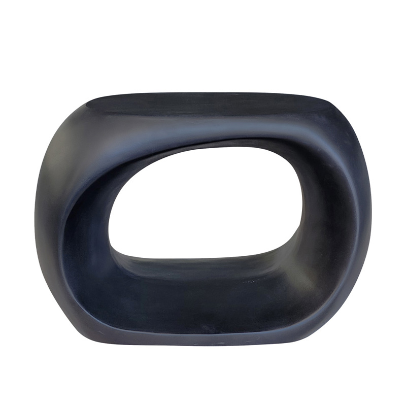 Έπιπλα κήπου agiovlasitishome - ΣΗΜΑΝΤΙΚΟ: Σε περίπτωση διαφοράς τιμής από το κατάστημα ισχύει παντα και μόνο η τιμή του καταστήματος Liberta - Maison BOOGIE 2 Side Table Μαύρο 70x37x45cm 2