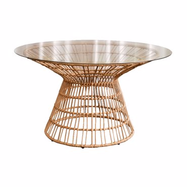 Liberta - Maison PRISMA Τραπέζι Φυσικό Φ130x74cm 22-0156