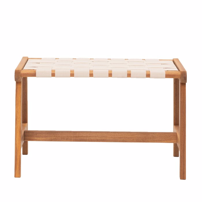 Liberta - Maison HASTAG Σκαμπό Μπεζ/Φυσικό 57x41x36cm 22-0173 Liberta - Maison HASTAG Skampo Bez/Fusiko 57x41x36cm 22-0173