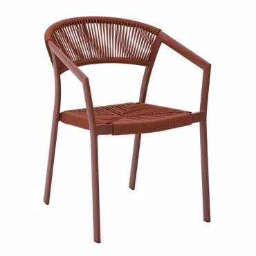 Liberta - Maison MAGIC Πολυθρόνα Terracotta 56x59.5x80cm 22-0198