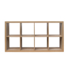 Liberta - Maison KIVOS 77 Bibliothiki Sonoma 77x29.5x147.5cm 24-0562