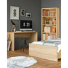 Liberta ERGO Bibliothiki Sonoma me 4 Rafia 79x29x180cm 24-0648