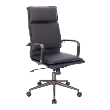 Liberta - Maison ELITE Καρέκλα Γραφείου Μαύρη/Gunmetal 54x64x109.5cm 25-0559