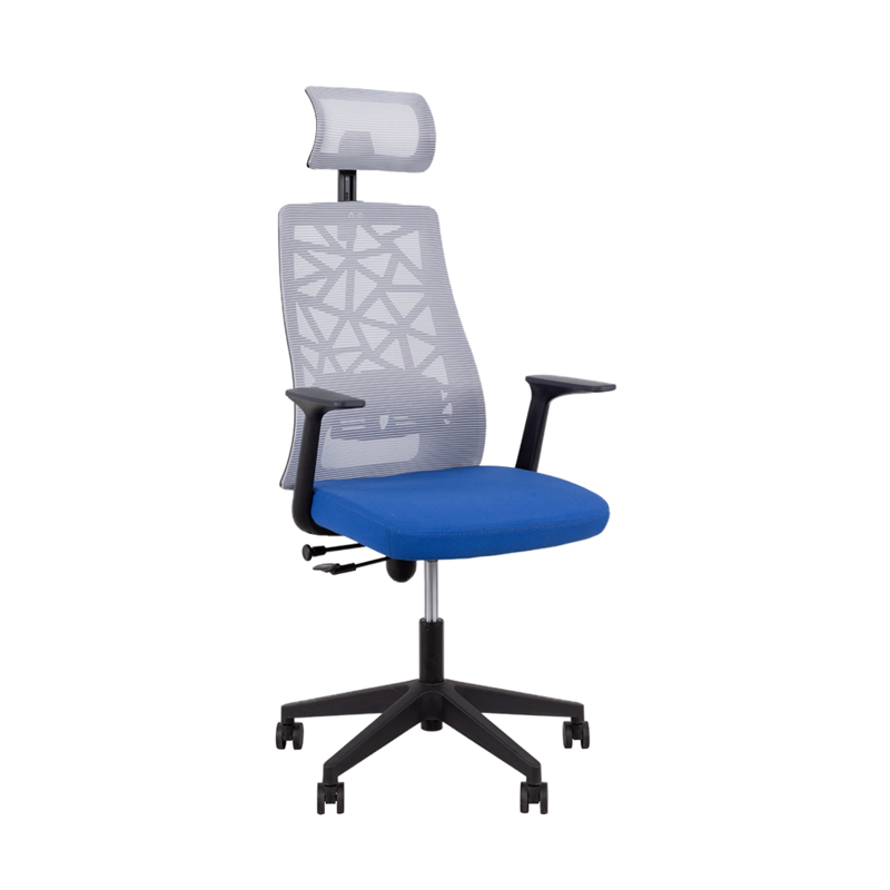 Liberta - Maison VITRIO Καρέκλα Γραφείου Γκρι/Μπλε 63x5