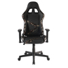 Liberta - Maison DYSKORD Gaming Karekla Gafeiou Mavri me Pattern 50x74x137cm 25-0710