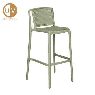 Liberta - Maison POLLY Σκαμπό Bar Λαδί 41x47x100.5cm 26-0028