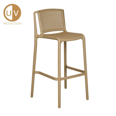 Liberta - Maison POLLY Σκαμπό Bar Caramel 41x47x100.5cm 26-0029