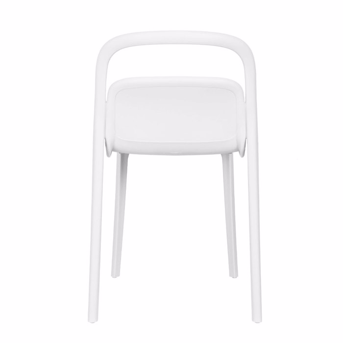 Liberta - Maison SMITH Καρέκλα Λευκή 53x41x80cm 27-0176 Liberta - Maison SMITH Karekla Lefki 53x41x80cm 27-0176