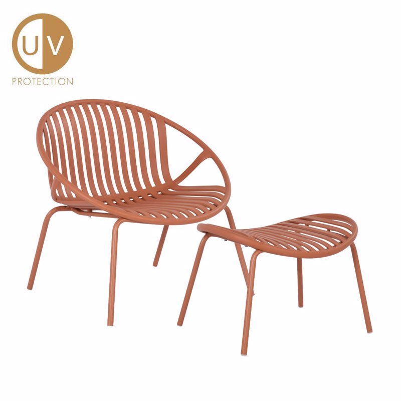 Έπιπλα κήπου agiovlasitishome - ΣΗΜΑΝΤΙΚΟ: Σε περίπτωση διαφοράς τιμής από το κατάστημα ισχύει παντα και μόνο η τιμή του καταστήματος Liberta - Maison NADIN Σετ των 2 Πολυθρόνα Terracotta 7