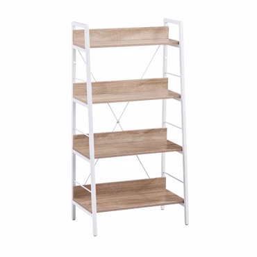 Liberta - Maison ONE STEP UP Βιβλιοθήκη Sonoma/Λευκή με 4 Ράφια 60x35x117cm 28-0221