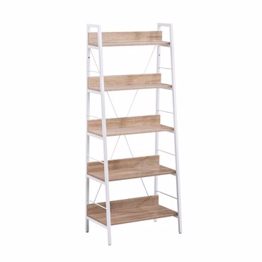 Liberta - Maison ONE STEP UP Βιβλιοθήκη Sonoma/Λευκή με 5 Ράφια 60x35x149cm 28-0222