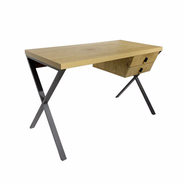 Liberta - Maison BOW Γραφείο Φυσικό με 2 Συρτάρια 120x60x76cm 28-0280