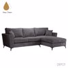 Liberta - Maison BOEL Καναπές Γκρι με Δεξιά Γωνία 280x170x92cm 71-0123 Liberta - Maison BOEL Kanapes Ggri me Dexia Gnia 280x170x92cm 71-0123