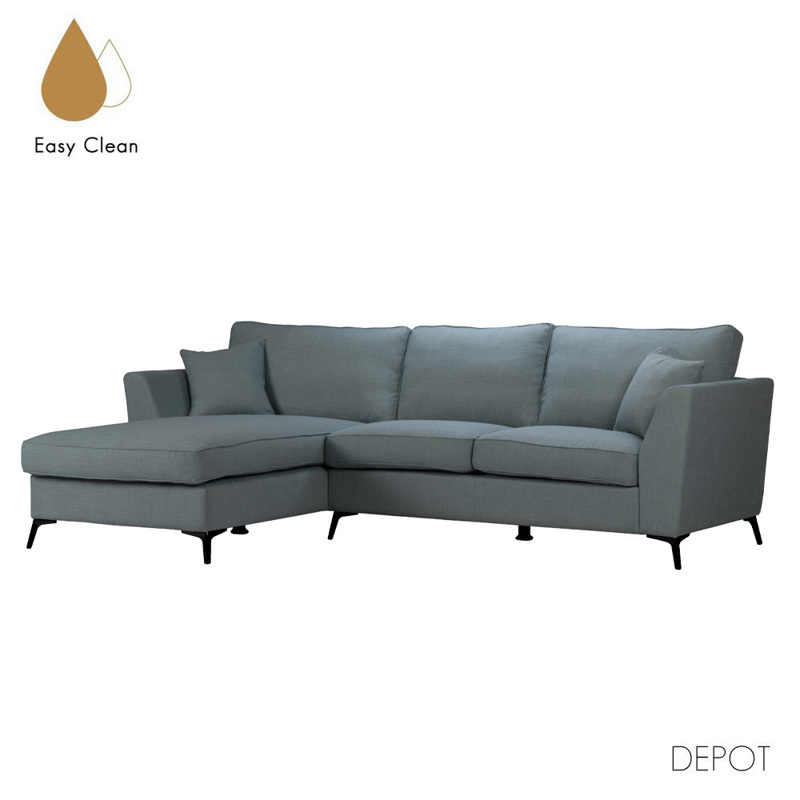 Έπιπλα σαλονιού agiovlasitishome - ΣΗΜΑΝΤΙΚΟ: Σε περίπτωση διαφοράς τιμής από το κατάστημα ισχύει παντα και μόνο η τιμή του καταστήματος Liberta - Maison BOEL Καναπές Μέντα με Αριστερή Γωνία 2