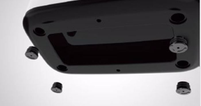 MRShome Aftomatos Kados me Fotokuttaro 8lt Kokkino Bourgundias 18x28x37cm