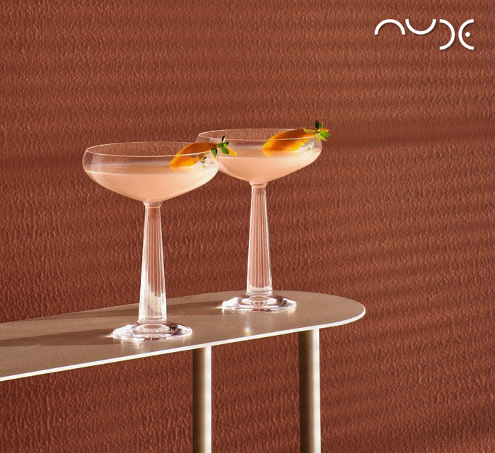 SET 6 TEMAXION POTIRI NUDE BIG TOP COUPE 235CC D:11.2 H:15.1 NU67306-6 ESPIEL