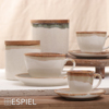 Flitzani kai Piataki Espresso ''ESSENTIALS'' Porselanis Bez 90ml F12x6cm OWQ101K6 Espiel