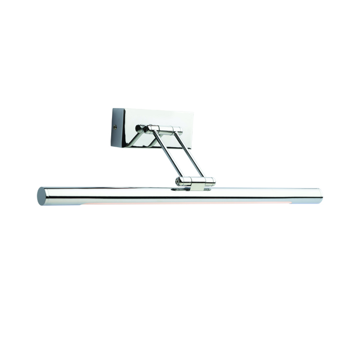ACA Epitoixio Fotistiko ''RIO'' Metalliko Xromio me LED Fusiko Lefko 50x19x6cm PN10LEDW504CH