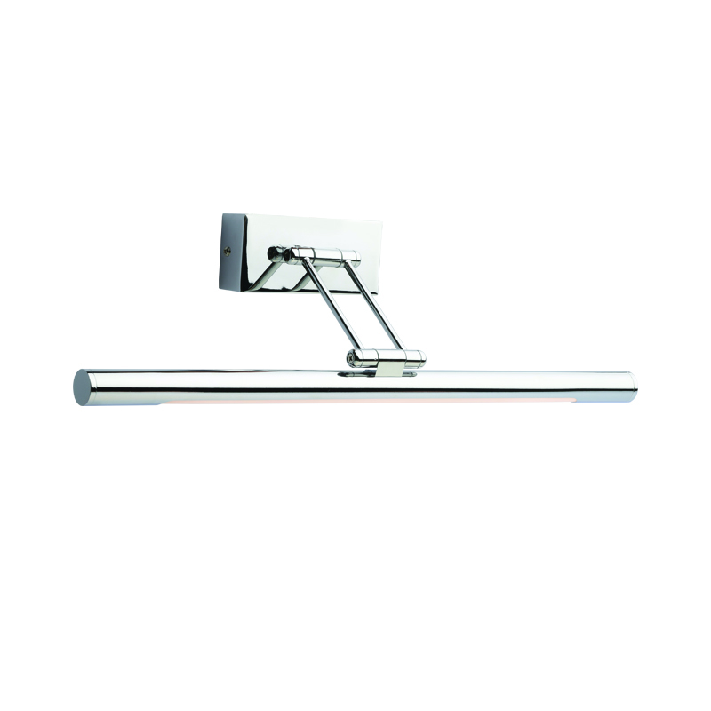 ACA Επιτοίχιο Φωτιστικό ''RIO'' Μεταλλικό Χρώμιο με LED