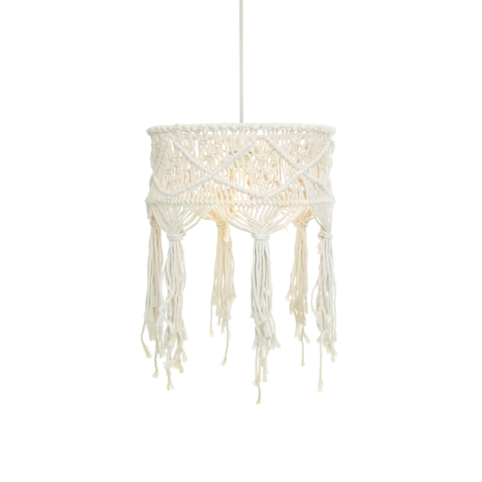 ACA Kremasto Fotistiko Orofis ''THASSOS'' Monofoto Lefko Mallino E27 F40x165cm TF20221P