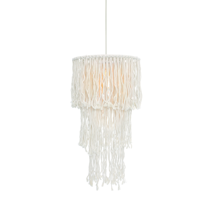 ACA Kremasto Fotistiko Orofis ''THASSOS'' Monofoto Lefko Mallino E27 F40x180cm TF20261P